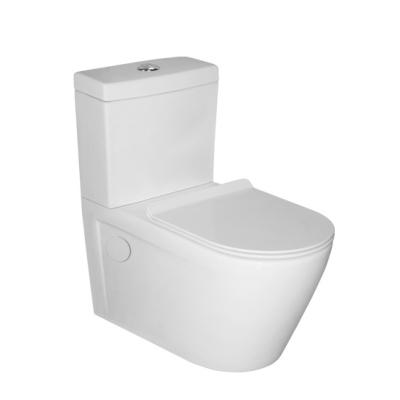 China Concealed Cistern Bathroom Toilet Commode Siphonic One-Piece Toilet Extended Toilet Seat Ceramic Sanitary Ware Two-Piece Wall-Hung for sale