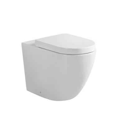 China Hidden cistern in 2022, the new design of the floor white ceramic smart toilet white color toilet for sale