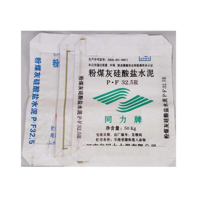 China Recyclable High Quality And Good Price Valve Bags Packaging Bags Powder 50Kg Custom Valve Bag for sale