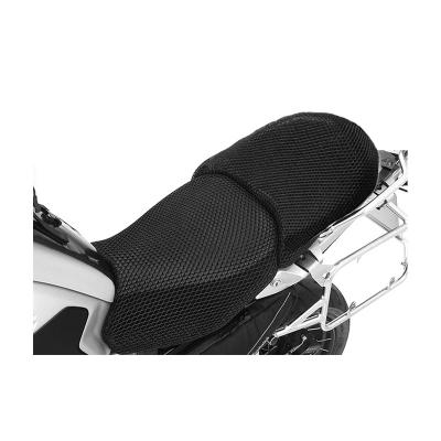 China Hot Sale Breathable Motorcycle Scooter Moped Air Anti-skid Mesh Fabric Seat Cool Cushion Breathable Seat Cover Spacer 3D for sale