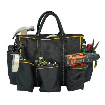 China Large Heavy Duty Open Top Organizer Bag Tool Bag Tooling Tote Space Tool Storage Bag MP-539 for sale