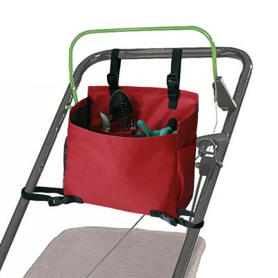 China Shop Tools Oxford Push Mower Garden Organizer Hanging Bag Adjustable Retrieval Storage Bag Durable Tool Bag for sale