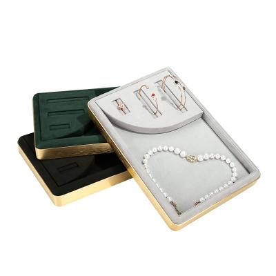 China Newest Recyclable Jewelry Packaging Tray For Jewelery Shop Counter And Window Ring Necklace Trays for sale