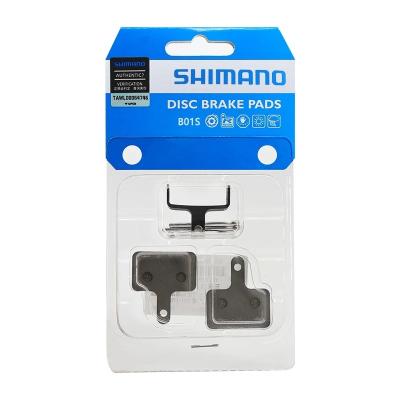 China SHIMANO B01S BMX Brake Pads For Mountain Bike 2 Piston/Resin Pad Shape Wide Fit For Deore LX ALIVIO ALTUS ACERA Series Original Part for sale