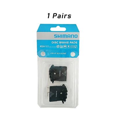 China BMX SHIMANO J02A Brake Pads For MTB Bike Ice Techs 2 Piston Resin Pads For Deore SLX XT XTR M7100 M8100 M9020 Original Parts for sale