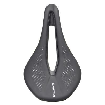 China Durable EC90 MTB Road Bike Saddles Ultralight PU Cushion Breathable Comfortable Bike Packing Saddle Parts Components for sale