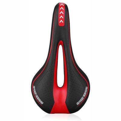 China Durable Road Bike Mountain Bike Gel MTB Saddle Comfortable Soft Soft Exercise Bike Cycling Saddle for Men and Women for sale