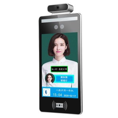 China Motion detection face recognition temperature connection terminal with body temperature detection for sale