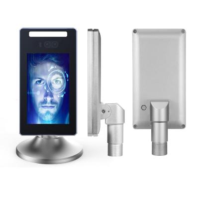 China Fast Masked Motion Detection LCD Security Access Control Face Recognition Attendance System With Stand for sale