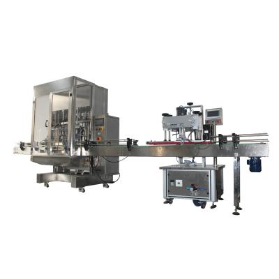 China machinery & VANJIA-054 Equipment Automatic Six Head Iiquid Cream Filling Machine Body Filling High Precision Filling And Capping Machine for sale