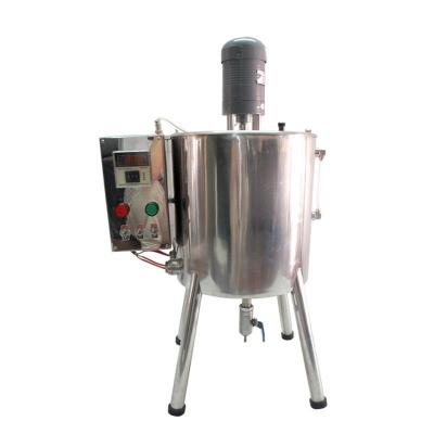 China Food Solid-Liquid Paste Filling Machine Lipstick Perfume Filling Machine Semi-automatic Thick Material Mixer for sale