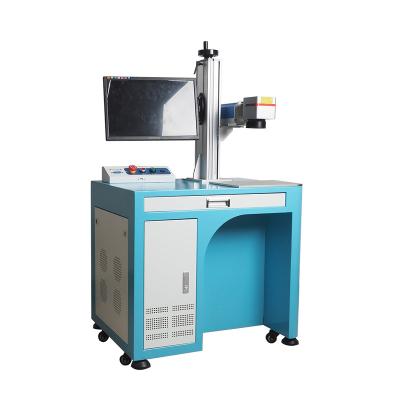 China VANJIA-039 Small Fiber Laser Marking Machine Metal Engraving Computer Loading Code Engraving Laser Marking Machine for sale