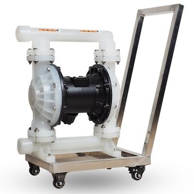 China QBY Hotels Diaphragm Pump Pneumatic Heavy Duty Aluminum Stainless Steel Acid and Alkali Pumping Diaphragm Pump for sale