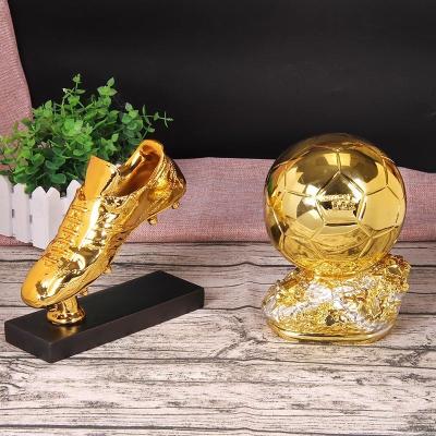 China Custom World Sports Trophy Sports Trophy Cup Gold Trophy Boot Award for sale