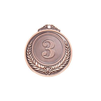 China Wholesale Dance Gold Football Soccer Sports Trophy Medals Basketball Reward White Metal Sports Working Custom Recycling Medal for sale