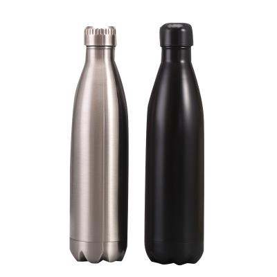 China 500ml 304 Stainless Steel Large Capacity Bottle Heat Insulation Bottle Sports Jar Double-Layer Viable Outdoor Vacuum Insulation Cup for sale