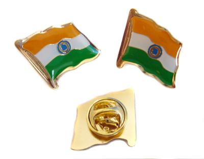 China Custom Made World American National Hand Metal Suit Badge India Pin Country Iron Enamel Flag Badge Lapel Pin Soft Magnetic Magnetic Pin for sale