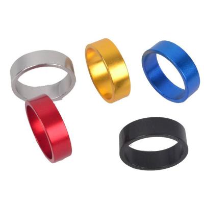 China 5/10/15/20mm Aluminum Alloy Headset Stem Spacer MTB 28.6mm Fork Seal Cap For Road Bike Cycling B-000035 for sale