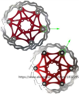 China Mountain Bikes MTB Bicycle Disc Brake Float Disc Brake Float Disc Rotors 160/180/203mm Alloy Float Float Rotors Bike Part for sale