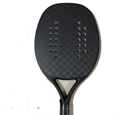 China Sport Made in China DIY Logo Graphite Carbon Beach Tennis Paddle Racket for sale