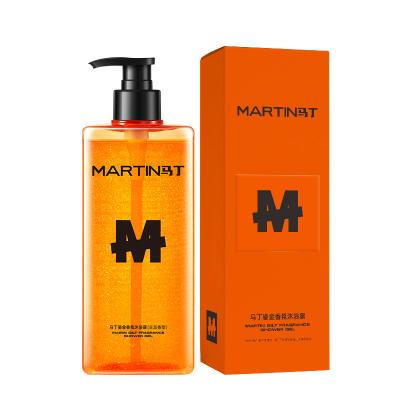 China Moisturizing Man Body Wash Shower Gel perfumed long lasting refreshments fragrance OEM private Label body care for sale