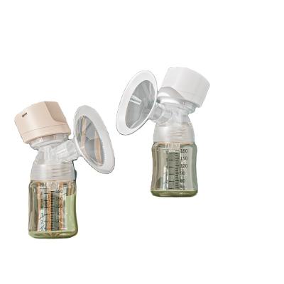 China BPA Free Breast Pump Hands Free USB Rechargeable Electric Portable Wireless Low Noise LCD Display 2pcs for sale