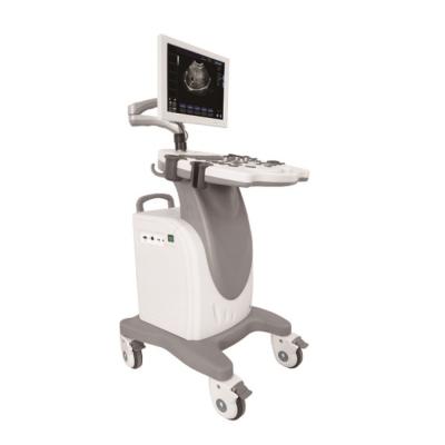 China DAWEI Plastic High End Cart Full Digital Veterinary Ultrasound Scanner System For Animal Pregnancy for sale