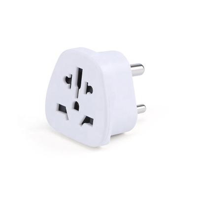 China Global Universal 3 Pin India Plug With Mobile Phone Travel Socket Adapter for sale