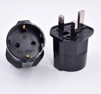 China Residential/General Purpose Schuko to UK Plug Adapter CEE7/4 Germany Plug Conversion UK to UK Plug (GCP) for sale