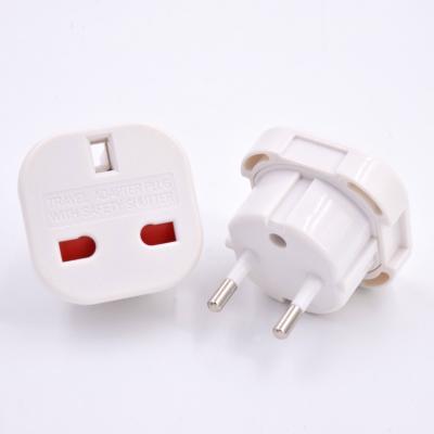 China Residential / General Purpose UK to EU Plug Adapter EU (9625) for sale