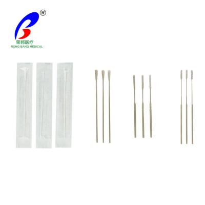 China Sampling Disposable Nasal Sampling Swab CE0197 Nasopharyngeal Quick Test Kit Swab for sale