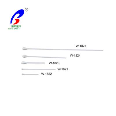 China Sampling Cotton Tip Applicator Sterile Disposable Assembled Nylon Cotton Swab Cotton Swab Manufacturer for sale