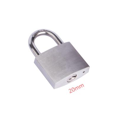 China High Quality 304 Stainless Steel 20 Mm SS Stainless Steel Padlock for sale