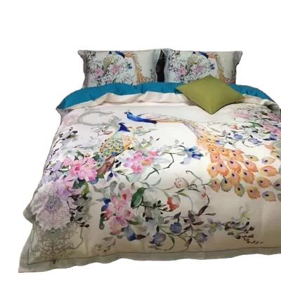 China Digital Sheet Printing Nondisposable Quality Fitted Bedding Set For Home for sale