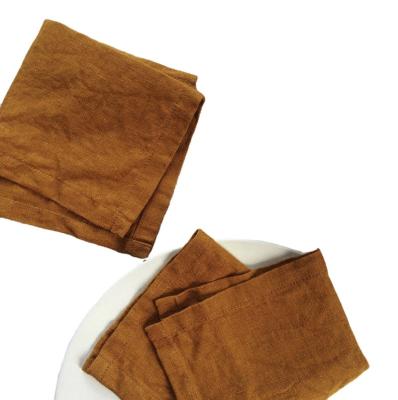 China Branded Soild Color Thanksgiving Cocktail Linen Napkins for sale