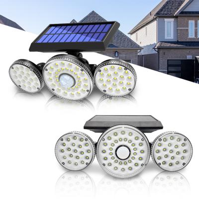 China 2021 New Solar Garden Wall Light Waterproof Outdoor Door Solar Powered Home LED Light Motion Sensor LED Wall Light for sale