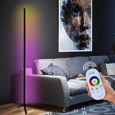 China 2022 Newest Modern Led Floor Lamps Modern Led Floor Lamps Space Saving Design Smart Sunset Lamp Trpiod for sale