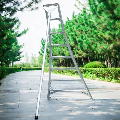 China Folding Ladders Gardener Aluminum Tripod Platform Orchard Platform Ladder For Pruning Tree Balancing Fruit Picking for sale