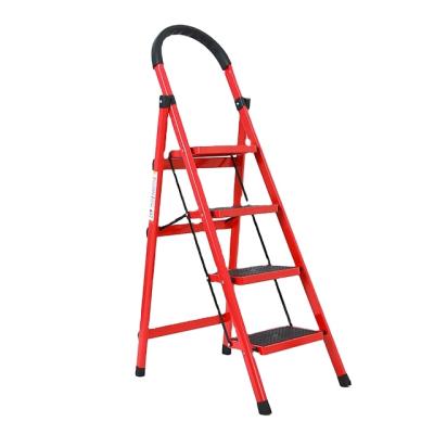 China Folding Ladders Aluminum Alloy Herringbone Ladder For Household Use With Wide Step And Movable Type Directly Supplied From China en venta