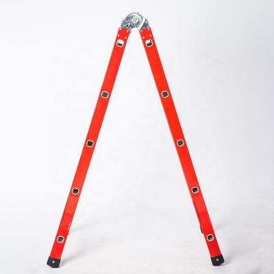 Cina Folding Ladders Iron Aluminum Alloy Stretchable Extension Telescopic Rope Ladder in vendita