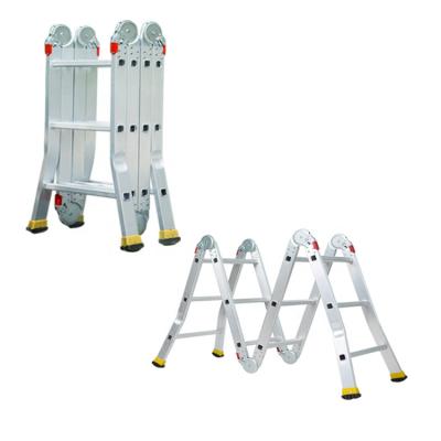 중국 Folding Ladder High Quality Multi Function Metal Combination Aluminum Material Folding Ladders 판매용