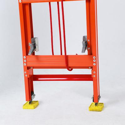 Cina Industrial Steel Rolling Scaffolding Step Ladders Rlc Series Folding Ladders China Manufacturer in vendita