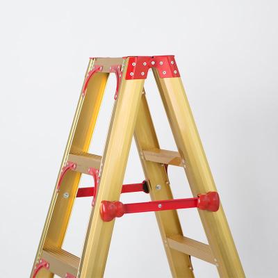 Cina Aluminum Folding Ladders Large Hinge Universal Step Extension Scaffolding Super Ladder in vendita