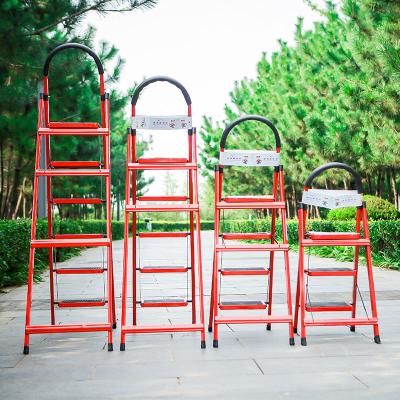 China Folding Ladders Telescopic Ladder Aluminum Alloy Folding Step Electrician Ladder Manufacturer OEM for sale