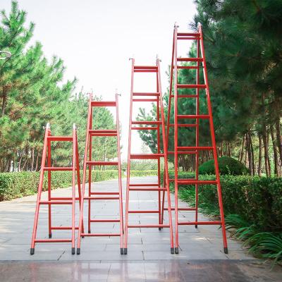 China Shandong Ladder Factory Direct Supply 3 Sheets Aluminum Extension Ladder Folding Ladders for sale