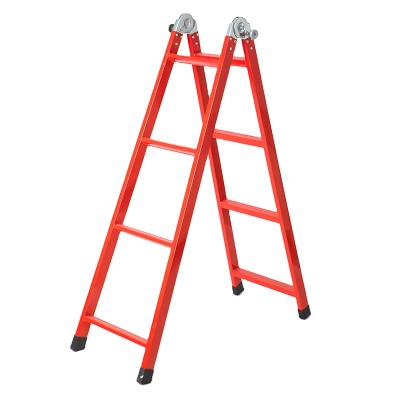 China Folding Ladders Warehouse Stair Aluminum Step Ladders zu verkaufen