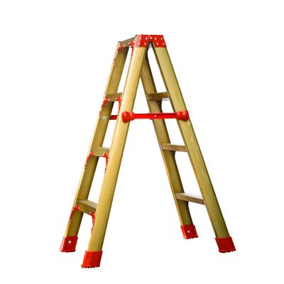 Cina Folding Ladders 4 Step Ladder Aluminum Stairs Folding Steps Ladder Ladder Aluminum Telescopic Double Side Step Ladder in vendita