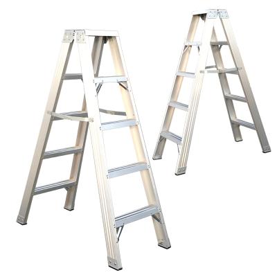 China Collapsible Folding Ladders Aluminum Stainless Steel Ladder Price Ladder for sale