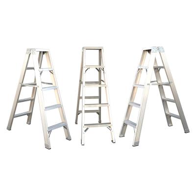 China Folding Ladders Folding Ladder Step Ladder Steel High Quality Manual Folding Aluminum Section zu verkaufen