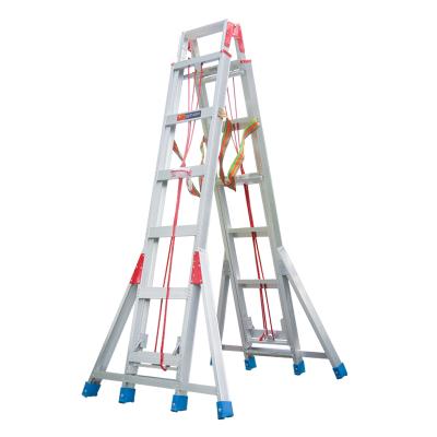 China 3x6 3x7 3x8 3x9 3x10 3x11 3x12 3x13 3x14 Section Combination Extension Ladder Aluminum Folding 3 Step Ladders for sale